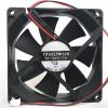KIKIFAN TX9225M12S 9225 12V 0.17a 92 * 92 * 25mm 9CM HZDO Axial 2Lines 2PIN Volt Power Cooling Fan view 1