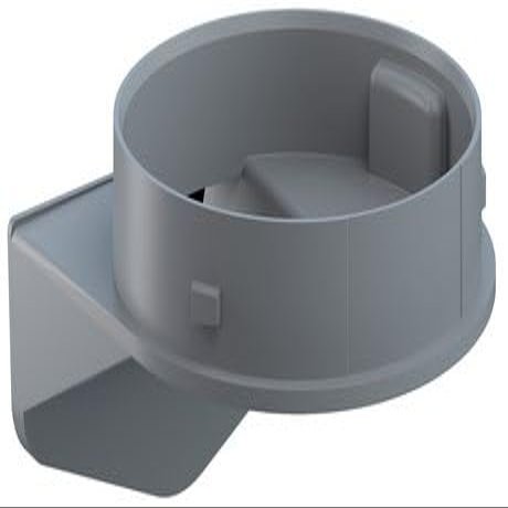 WERMA 261.700.07 Audible-Visual Signal Beacons and Audible Signal Horns., Gray, WALL Mount