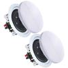 Vaiyer Pair of 5.25 Inch 350 Watts (Per Pair), Ceiling Speakers for Home Theater System, Flush Mount in-Wall in-Ceiling 2-Way Mid Bass Woofer with Tweeter view 1
