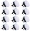 Vaiyer Set of 12 5.25 Inch 8 Ohm 175 Watts Ceiling Speakers, Flush Mount in-Wall in-Ceiling 2-Way Mid Bass Woofer Speakers with Titanium Dome Tweeter - Perfect for Home, Office view 1