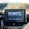 INNOSURE Tempered Glass Screen Protector for (2020-2022) Toyota Corolla - L/LE/SE/XLE/XSE/APEX, 2022 Corolla Cross LE/XLE 8 Inch Infotainment Touchscreen (HD Clear) view 4
