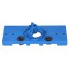 35mm Concealed Hinge Jig Boring Hole Drill Guide Cutter Bit Set,Hinge Drilling Jig Hole Guide Woodworking Tools,Hinge Hole Saw Jig Drilling Guide Cutter Bit Set (Blue) view 2