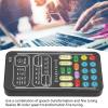 Handheld Gaming Voice Changer with 8 Sound Effects - Portable Mini Sound Card for PC Phone Laptops view 3