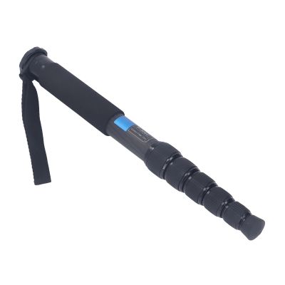 Carbon Fiber Monopod with 6 Sections, Adjustable Height, Standard Screw, Rubber Foot Pad for SLR Camera, Travel Photography, Mountaineering