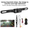 Acouto HD Infrared Night Vision Car Rear View Backup Camera for Long License Plate Frame view 3