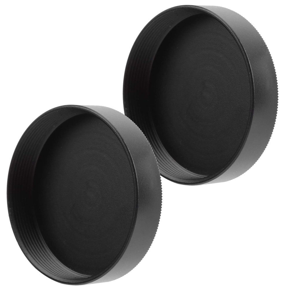 2Pcs Aluminum Alloy Rear Lens Cap for M42 Screw Lens Mount, and Lightweight, Protects from and, Must Have Accessory for Photographers