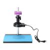 51MP Industrial Digital Video Microscope Camera + 130X C- Mount Lens 56 LED Ring Light + Stand for PCB Repair view 2
