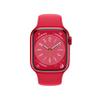 Apple Watch Series 8 [GPS, 41mm] - (Product)RED Aluminum Case with (Product)RED Sports Band, M/L (Renewed) view 2
