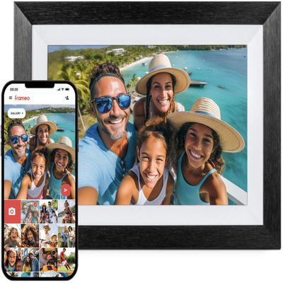 10.1" Continu.us Digital Photo Frame (Black)