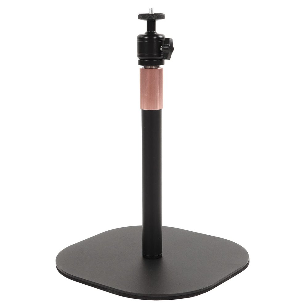 Gugxiom Projector Stand, 25 to 40 Telescopic Pole Floor Stand Kit, Rotatable Camera Stabilizer with 1/4in Screw, Projector Mount Holder for Business Meeting Home Cinema (Large Stabilizer