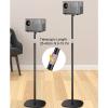 Gugxiom Projector Stand, 25 to 40 Telescopic Pole Floor Stand Kit, Rotatable Camera Stabilizer with 1/4in Screw, Projector Mount Holder for Business Meeting Home Cinema (Large Stabilizer view 4