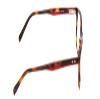 Calabria Ernest 4815 Cat-Eye Blue Light Blocking Reading Glasses +3.50 Amber Brown Tortoise Havana Women view 2