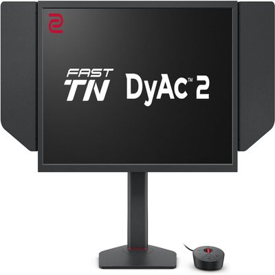 BenQ Zowie XL2546X Gaming Monitor | 24.5 | Fast TN 240Hz | Gaming Monitor for Esports | Motion Clarity DyAc2 | 1080p | XL Setting to Share | S Switch | Adjustable Height & Tilt, Black