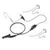 1-Wire Clear Coil Surveillance Kit for for Motorola APX4000 XPR7350E XPR7380E XPR7550E XPR7580E with 2 Extra Clear Tube view 1