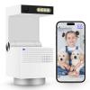 psync Genie S 2.7K HD Indoor Security Camera with 6X Zoom, 2-Way Audio, Privacy Protection, Motion Tracking for Baby & Pet, 350 Pan & 135 Tilt, 64GB Local Storage, Compatible with Alexa view 1