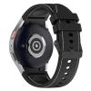 DKEnjoy Watch Band Compatible for Samsung Galaxy Watch 6/5/4, 6 Classic, 5 Pro 45mm, 4 Classic, 3 41mm Strap, Silicone Adjusted Replacement Wristband (Small, Black/White) view 2