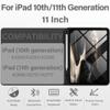 BQDIYOO Case for iPad 11th/10th Generation with Keyboard, 11 inch A16/10.9" iPad 10 Case (2025/2022) with Pencil Holder, Wireless Keyboard and Slim Lightweight Soft Cover Auto Wake/Sleep, Black view 2
