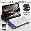 BQDIYOO Case for iPad 11th/10th Generation with Keyboard, 11 inch A16/10.9" iPad 10 Case (2025/2022) with Pencil Holder, Wireless Keyboard and Slim Lightweight Soft Cover Auto Wake/Sleep, Black view 4