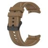 DKEnjoy Watch Band Compatible for Samsung Galaxy Watch 6/5/4, 6 Classic, 5 Pro 45mm, 4 Classic, 3 41mm Strap, Silicone Adjusted Replacement Wristband (Small, Brown) view 3