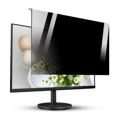 JC JCSKY 20 Inch Computer Privacy Screen Filter, Removable Anti Blue Light Desktop PC Monitor Privacy Film, Privacy Shield for Date Protection