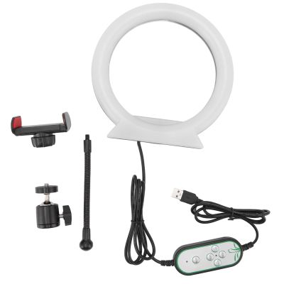 Xcello LED Circle Light with Pan Tilt for Photography RGB Colors, 3 Main Color Temperatures, and USB Charging
