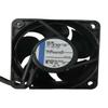 24V 624NR 80mA 1.9W 6025 Cooling Fan 60X60X25MM 2-Wire, Black view 1