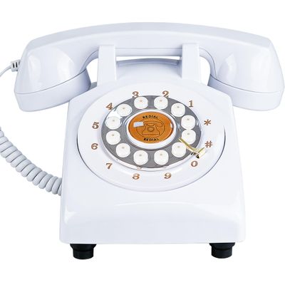 FiayaCom Audio Guest Book Wedding Phone,32GB Memory Customized Audio Messages, Volume Adjustable, with Message Replay Feature, Suitable for All Kinds of Party(Art Deco, Fresh-Beige)