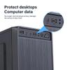 GINTOOYUN USB Port Lock Removable USB -A Port Blocker with 2 Key and 10 USB Lock for PC,Laptop & Protect Information Security,Dust &Moisture Resistant Shield (Black) view 4