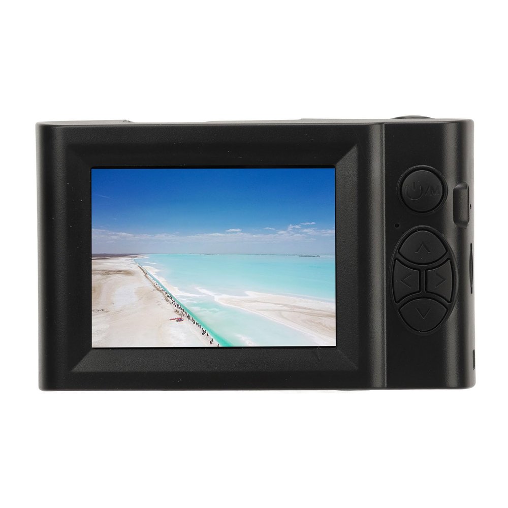 Cocoarm 2.8in HD 1080P Digital Camera, 20MP Video Camera with 8X Digital Zoom, Portable Vlogging Camera, Black