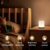 DAZZY DOT Mini night light, Soft Warm Dim Lamp/3-Color Small Rechargeable Lamp for Bedroom, Bathroom, Hallway view 3