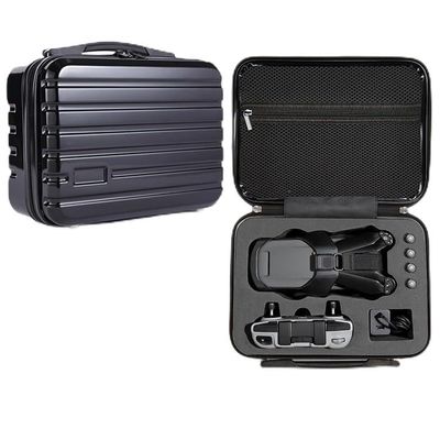 ELBFAE Suitable for DJI Mavic 3 classic storage box, suitcase, portable storage, hard shell Mavic 3 accessory waterproof bag (Color : H Black black liner)