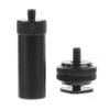 FEICHAO 1/4 Screw Bracket Tripod Mount Extension Rod with Cold Shoe Holder for SLR Camera Photography Tripod Accessories (1Piece) view 1