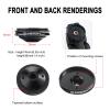 KREMORV Bike Stem Top Cap Computer Mount Bicycle Stem Headset Mount for Garmin Edge view 2