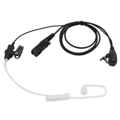 WODASEN XPR3000 Walkie Talkie Earpiece Acoustic Tube Ear Piece Headset with Mic PTT for XPR3000e XPR3300 XPR3300e XPR3500 XPR3500e (XPR 3000 3300 3500 3000e 3300e 3500e) Radio
