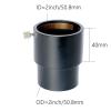 Telescope Accessory Set 2 Inch to 2 Inch Metal Optical Length 40mm/60mm Eyepiece Extension Tube Adapter for Telescopes M48*0.75 Telescope Camera (Color : 2 to 2 40mm) view 2
