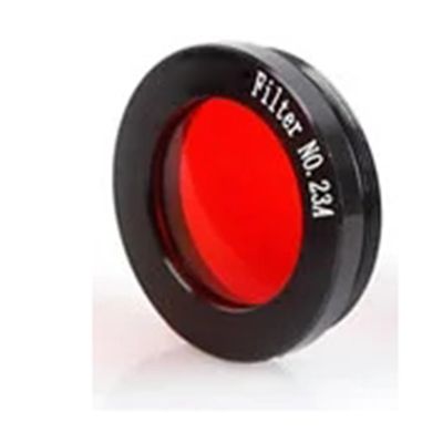Telescope Accessory Set Eyepiece Astronomical Telescopes Ocular Lens Planets and Nebula Filter 6 Color Selection 1.25 Inch Telescope Camera (Color : Red)
