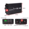 2700W Pure Sine Wave Power Inverter 12V 24V 48V DC to 110V 220V AC with LCD Display, Power Inverter for Home RV Truck Off-Grid Solar,48v to 220v view 3