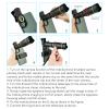 Portable 32X Phone Camera Lens HD Zoom Lens Clip On, Double Adjustment Eyepiece System, Large Aperture Objective Lens, Multiple Use Modes, Widely Applicable for Photo Video view 2