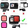 FitStill Carrying Protective Case Include 60M/196FT Underwater Waterproof Shell&Dive Filters&Silicone Case&Screen Protector&Monopod Floating Hand Grip Dive Go Pro Hero 12/11/10/9 Black Accessory Kit view 3