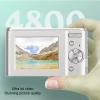 48MP Digital Camera, 1080P Video, 16x Digital Zoom with 2.4 inch Display, Auto Focus, Long Battery Life, Compact and Portable for Travel, Graduation, Weddings (Silver) view 3