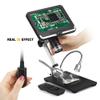 BUTXET 200X Magnification Zoom 7" LCD Digital Microscope for Phone Repair SMD CPU Soldering, 2MP HD Image Sensor, 1080P Video Record view 4