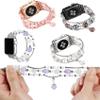 CarXs Wristband for Apple Watch 38mm 40mm 41mm 42mm 44mm 45mm Stainless Steel Accessory Wristband for IWatch 9/8/7/6/5/4/3/2/1/SE Series Women (Gray,42-44-45 MM) view 2