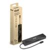 Club 3D 6-in-1 Dual Displays USB Type-C Video 4K 60Hz Portable Dock, Black view 1