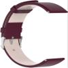 18 mm Straps Compatible with Withings ScanWatch 38 mm Leather Strap, Replacement Strap, Leather Strap, Wrist Band Accessory for ScanWatch 38 mm Watch Strap (Wine), Leather, Leather view 4