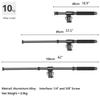 AMBITFUL 42" Heavy Duty Aluminum Tripod Boom Arm Horizontal Center Column arm with Sandbag, 360 Rotatable Overhead Photography Arm for Camera, 22lbs Load Capacity,Tripod not Included view 2