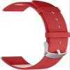 18 mm Straps Compatible with Withings ScanWatch 2, 38 mm Leather Strap, Replacement Strap, Leather Strap, Wrist Band Accessory for ScanWatch 2, 38 mm Watch Strap (Red), Leather, Leather view 2