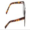 Calabria Ernest 4829 Round Blue Light Blocking Reading Glasses +2.75 Black/Auburn Brown Yellow Tortoise Havana Men Women view 2