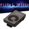 MP3 Player, Mini Music Player with Memory Card Slot, Portable HiFi Music Player, Back Clip Design, Lightweight, Ideal for Sport, Charging Cable Included (Black) view 2
