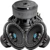 Hifonics 2 x BRW15D2 3000 Watts 15 Inch Brutus Car Audio Subwoofer with Heavy Gauge, Powder Coated, Aluminum Die-Cast Basket, Dual 70 Oz Magnet, 3 Inches Voice Coil - Dual 2 Ohm - 15 in (Pair) view 1