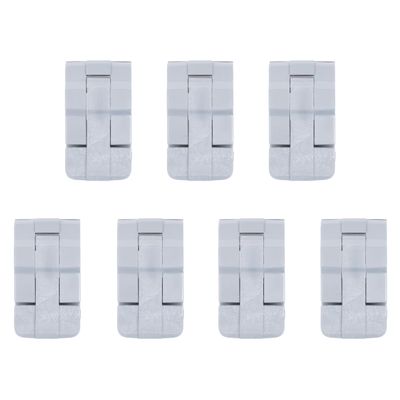 Pelican 1660 Replacement Latch Set by ColorCase - Silver - Double Throw Latches